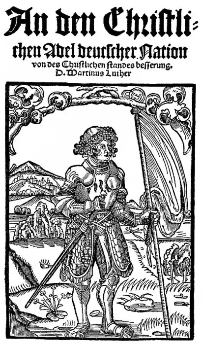 Framed Print : Title page of Martin Luther, 1483 - 1546 Framed Print : Title page of Martin Luther, 1483 - 1546