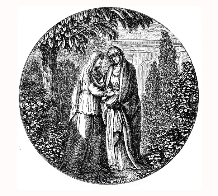 Framed Print : Title vignette by Chodowiecki to Kopstock's Messiah