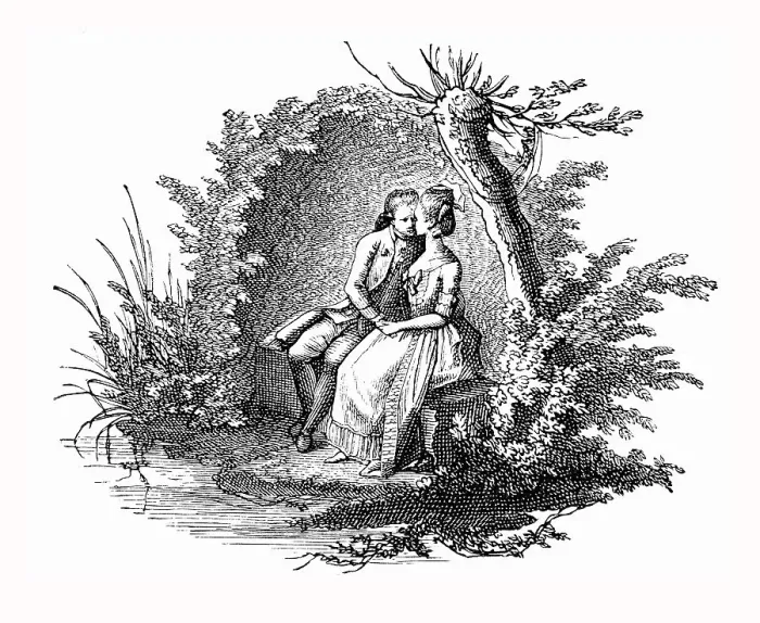 Framed Print : Title vignette of the second edition of the Siegwart