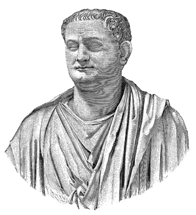 Framed Print : Titus or Titus Flavius Caesar Vespasianus Augustus Framed Print : Titus or Titus Flavius Caesar Vespasianus Augustus