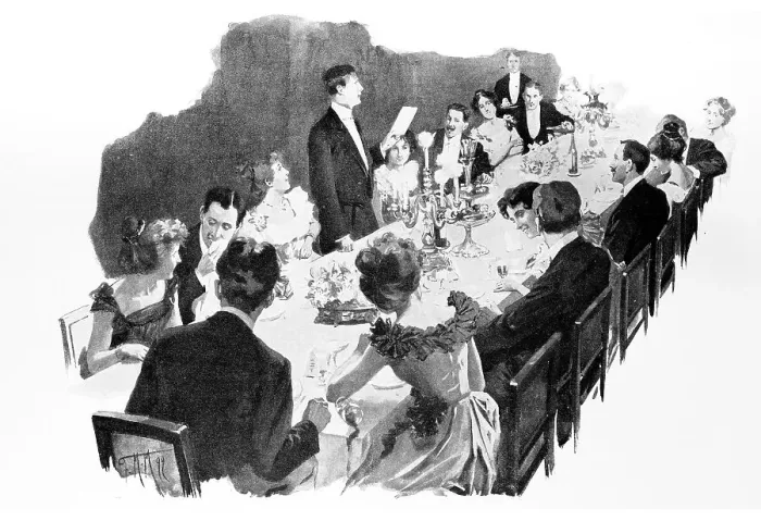 Framed Print : Toast to the ladies, and especially the secret wedding couple