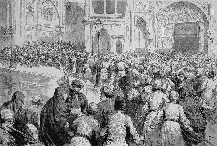 Framed Print : The Tobacco Uprising in Persia