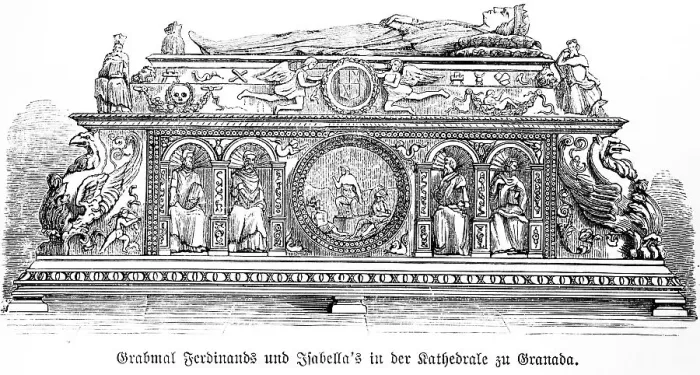 Framed Print : Tomb of Ferdinand and Isabella