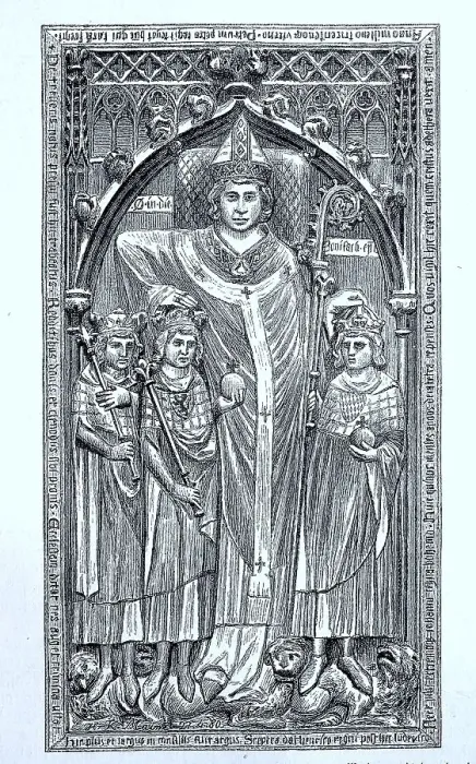 Framed Print : The tomb of Peter von Aspelt or Aichspalt