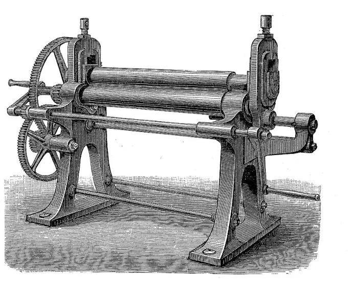 Framed Print : Tools for metalworking of sheet metal