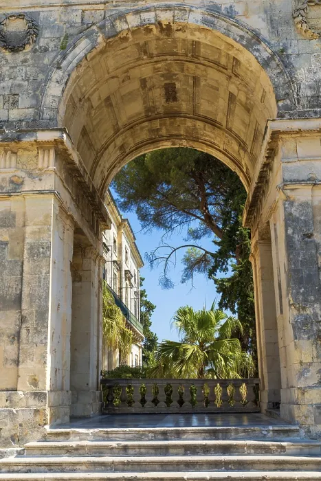 Framed Print : Tor tor with round arch in the Governor's Palace