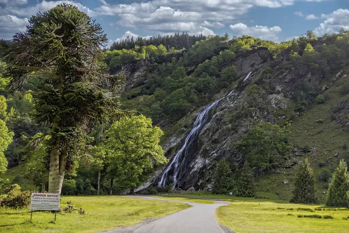 Framed Print : Torc Waterfall at the foot of Torc Mountain Framed Print : Torc Waterfall at the foot of Torc Mountain