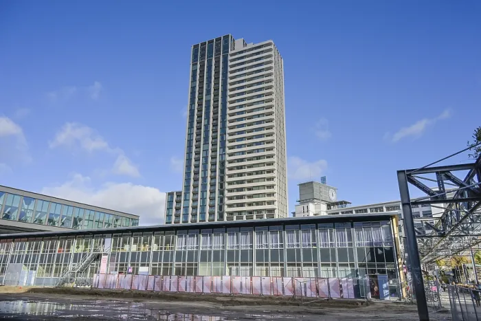 Framed Print : Toren Niko, residential tower, high-rise Framed Print : Toren Niko, residential tower, high-rise