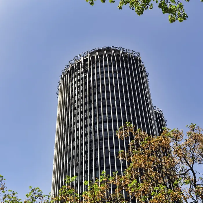 Framed Print : Torre Europa office tower, Europa Tower