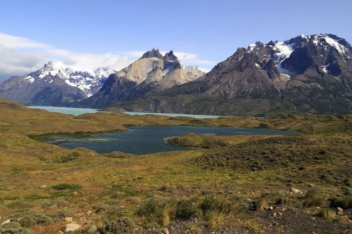 Framed Print : Torres del Paine National Park in Chile