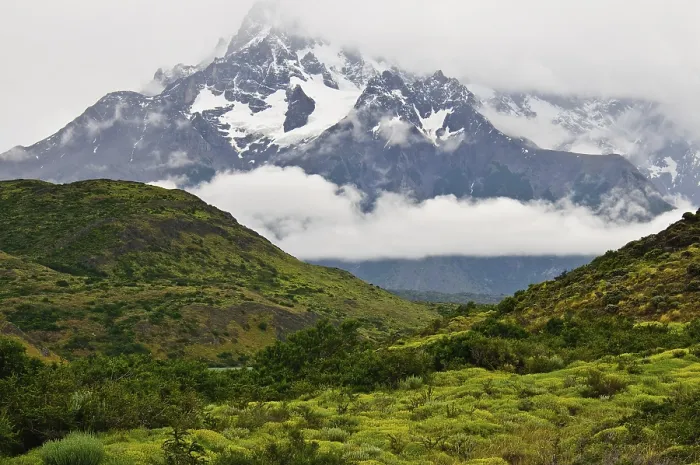 Framed Print : Torres del Paine, Torres del Paine near Puerto Natales