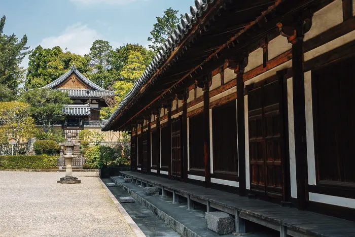 Framed Print : Toshodaiji temple at spring in Nara, Japan, Asia