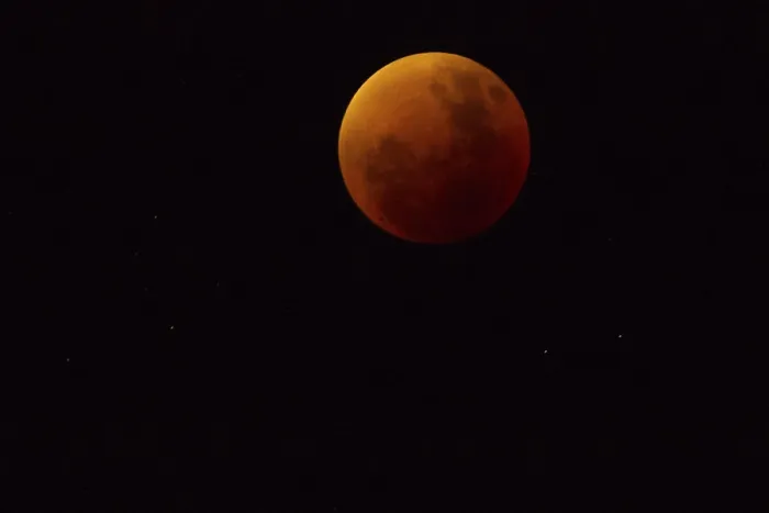 Framed Print : Total Lunar Eclipse September 2015 Blood Moon Supermoon