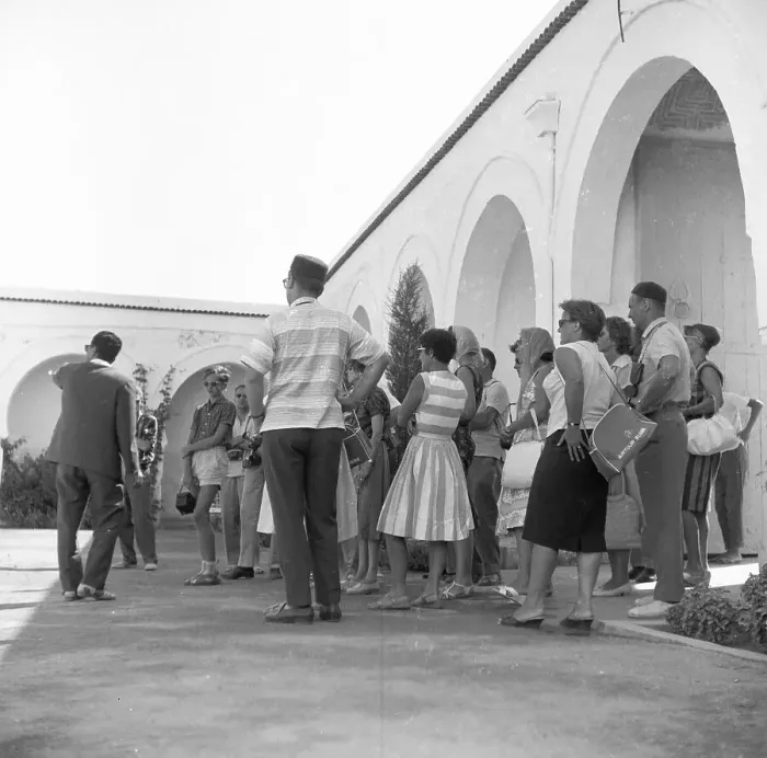 Framed Print : Tourism was in its infancy, as here in 1961 Framed Print : Tourism was in its infancy, as here in 1961