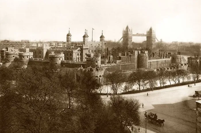 Framed Print : Tower of London, London, UK, ca 1920