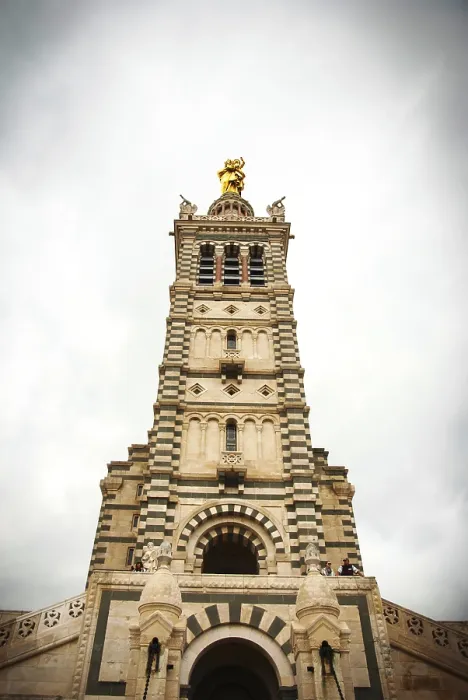 Framed Print : Tower of Notre Dame de la Garde cathedral