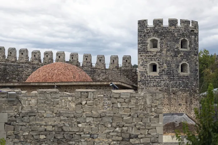 Framed Print : Tower of Rabati castle in Akhaltsikhe town Framed Print : Tower of Rabati castle in Akhaltsikhe town