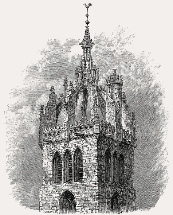 Framed Print : The Tower of St Giles Cathedral