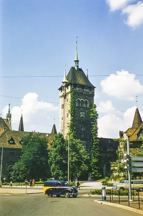 Framed Print : Tower of the Swiss National Museum in the city centre, Zurich, Switzerland, Europe 1950s, Europe Framed Print : Tower of the Swiss National Museum in the city centre, Zurich, Switzerland, Europe 1950s, Europe