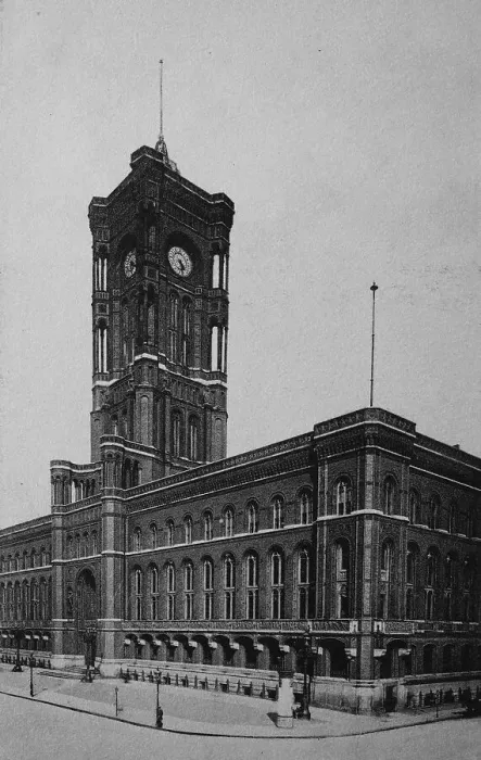 Framed Print : Town Hall, Berlin, Germany, historical image Framed Print : Town Hall, Berlin, Germany, historical image