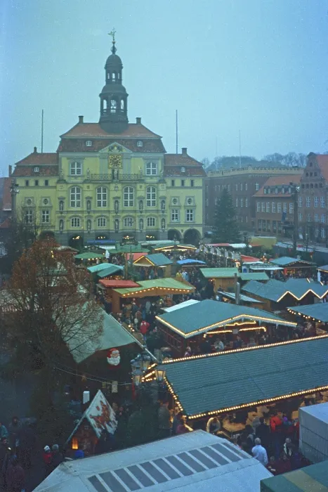 Framed Print : Town Hall, Christmas Market, Luneburg Framed Print : Town Hall, Christmas Market, Luneburg