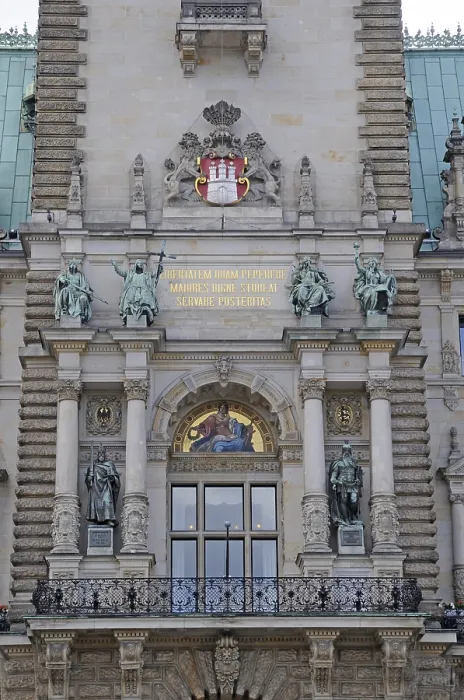 Framed Print : Town Hall, Hamburg, Hanseatic City