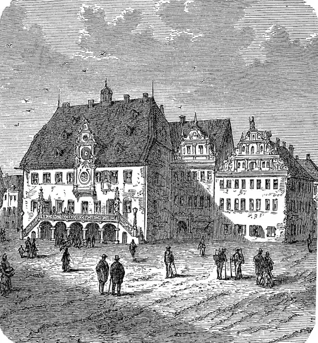 Framed Print : The town hall of Heilbronn, Baden-Wuerttemberg Framed Print : The town hall of Heilbronn, Baden-Wuerttemberg