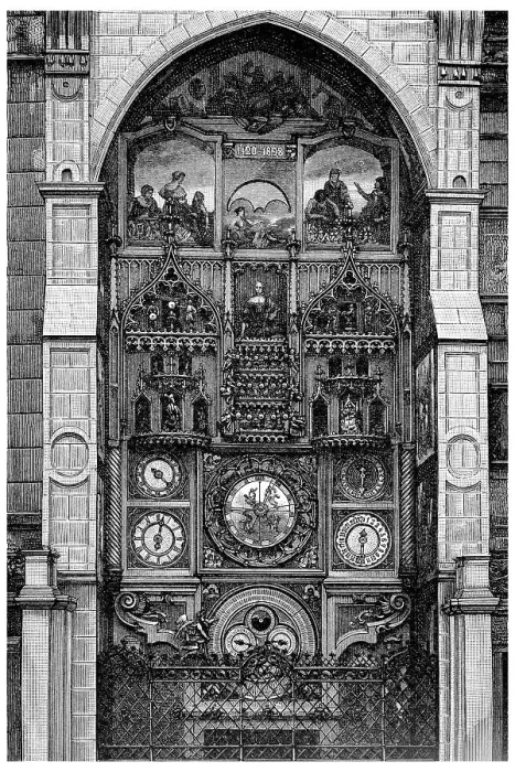 Framed Print : Town Hall of Olomouc, 1420, illustration