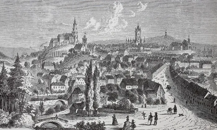 Framed Print : The town of Kamenz in Saxony, Germany Framed Print : The town of Kamenz in Saxony, Germany