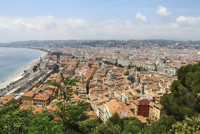 Framed Print : Townscape, Nice, Cote d'Azur