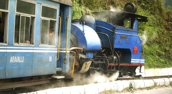 Framed Print : Toy train in action, Darjeeling Framed Print : Toy train in action, Darjeeling
