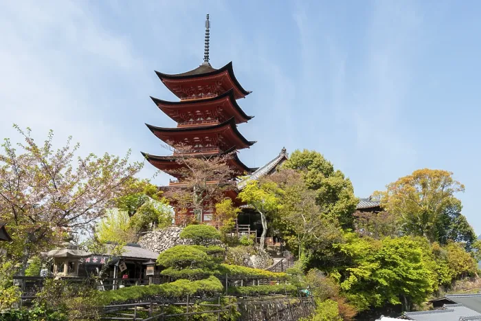 Framed Print : Toyokuni Shrine, five-story pagoda