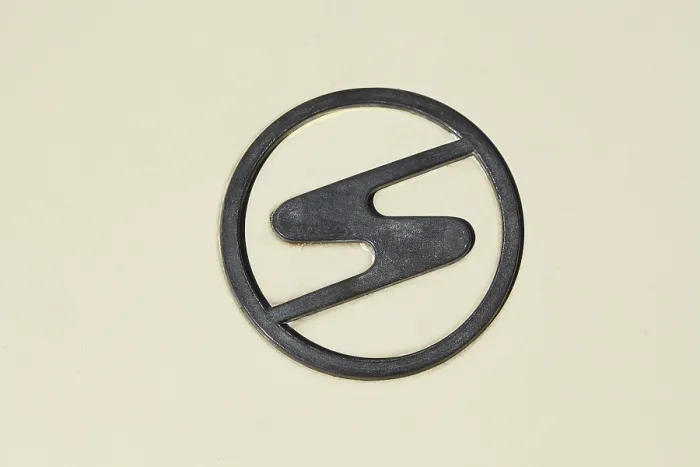 Framed Print : Trabant logo on a Trabant, classic car Framed Print : Trabant logo on a Trabant, classic car