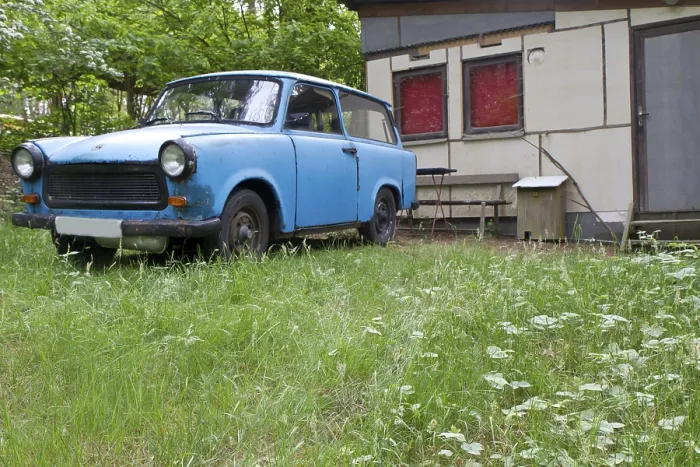Framed Print : Trabant (Trabi)