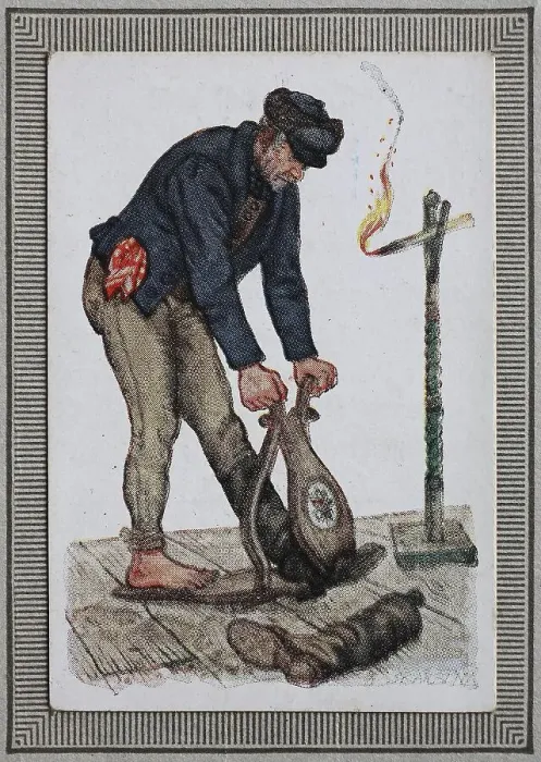 Framed Print : Traditional Costumes in Germany in the 19th century