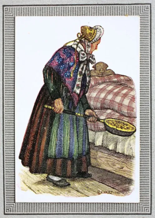 Framed Print : Traditional costumes in Germany in the 19th century Framed Print : Traditional costumes in Germany in the 19th century