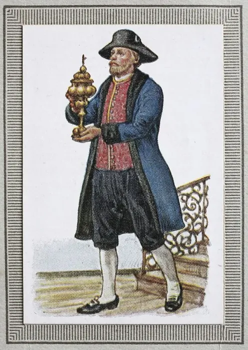 Framed Print : Traditional costumes in Germany in the 19th century Framed Print : Traditional costumes in Germany in the 19th century