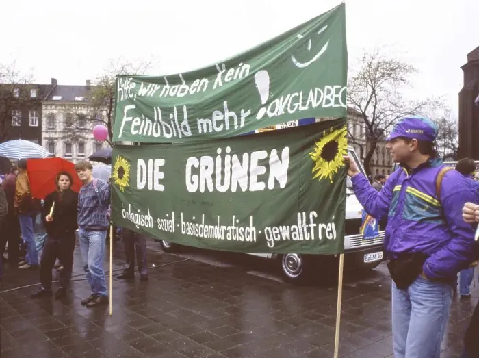 Framed Print : The traditional Easter march, here the OM Ruhr on 14