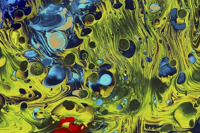Framed Print : Traditional Ottoman Turkish marbling art patterns as abstract colorful background