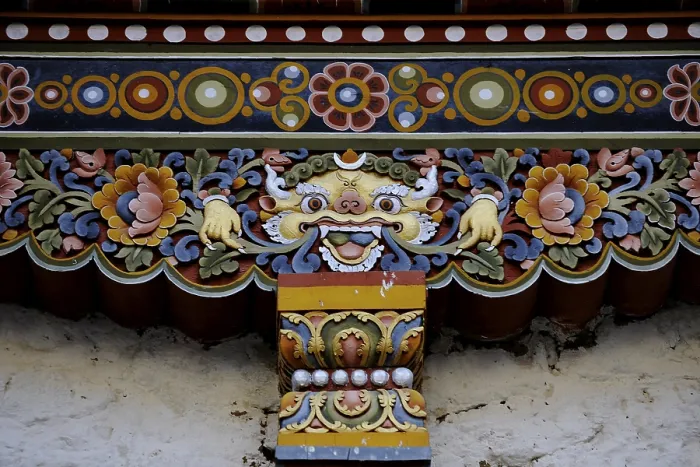Framed Print : Traditional religious decoration on a building Framed Print : Traditional religious decoration on a building