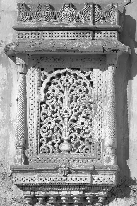 Framed Print : Traditional Windows of Kutch, Gujarat, India