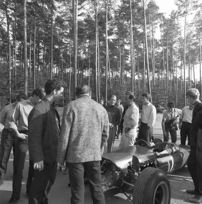 Framed Print : The training of the racing drivers at the Hockenheimring Framed Print : The training of the racing drivers at the Hockenheimring