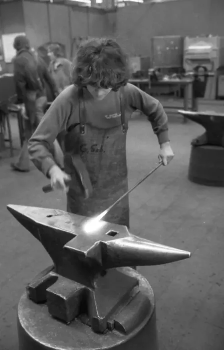 Framed Print : Training at the Volkswagen plant is sought after by apprentices and is considered exemplary 11