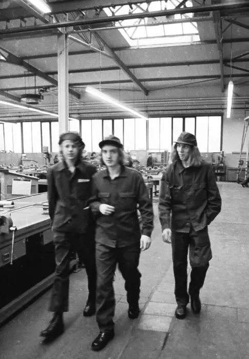 Framed Print : In the training workshop of Hoesch AG in Dortmund Framed Print : In the training workshop of Hoesch AG in Dortmund