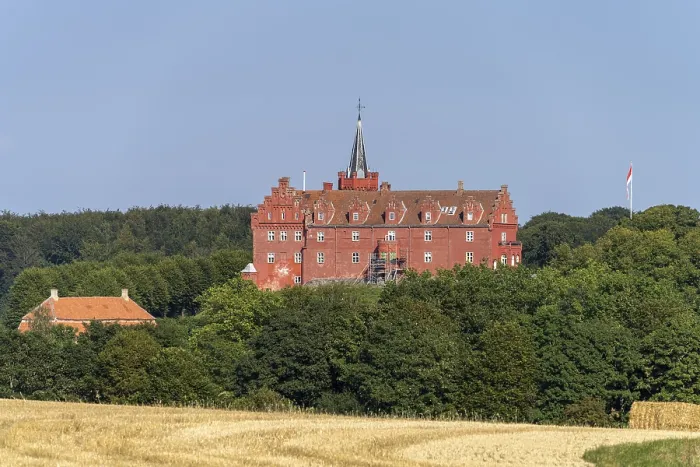 Framed Print : Tranekaer Castle, Langeland Island Framed Print : Tranekaer Castle, Langeland Island