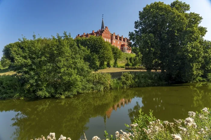 Framed Print : Tranekaer Castle and Park, Langeland Island
