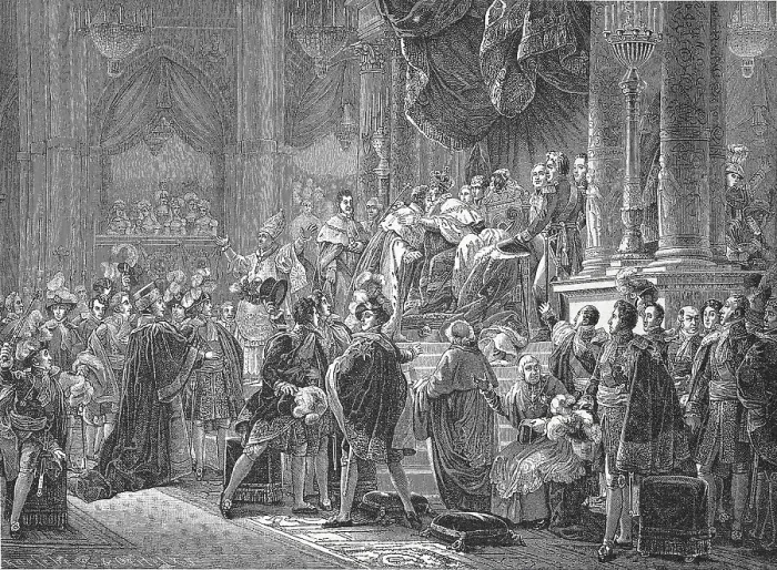Framed Print : The transmission and legitimation of political power to Charles X in Rheims on 29 May 1825