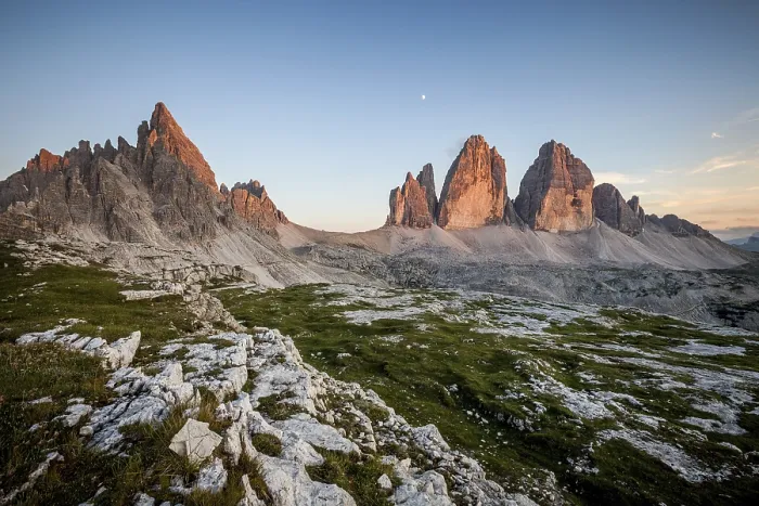 Framed Print : Tre Cime and Monte Paterno at sunset Framed Print : Tre Cime and Monte Paterno at sunset