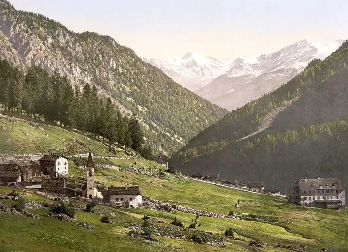 Framed Print : Tre Croci, direction Weisskogl