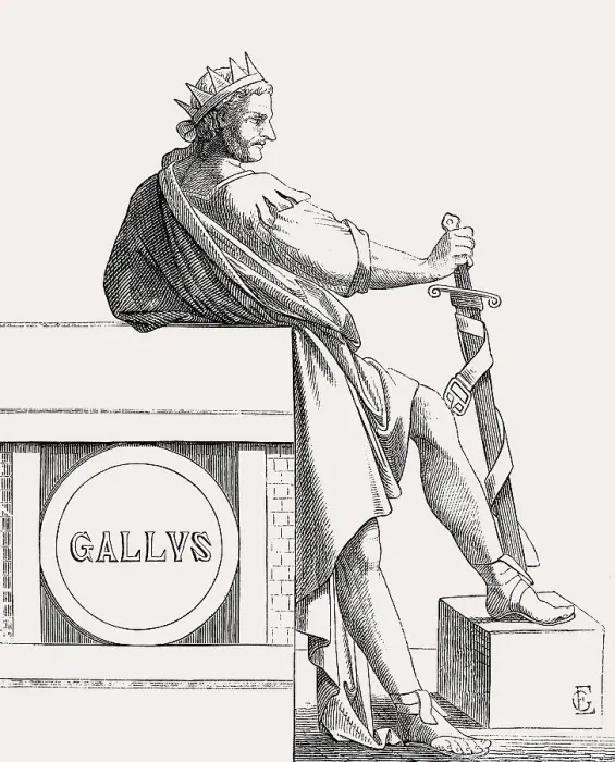 Framed Print : Trebonianus Gallus, 206 - August 253